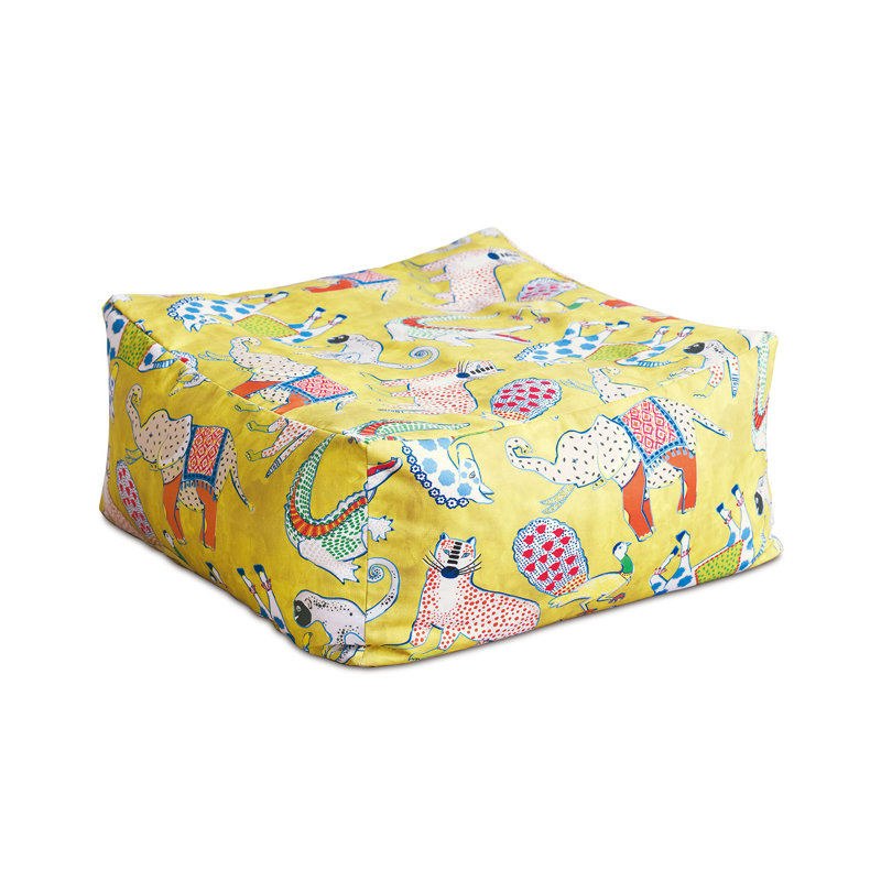 Hullabaloo Square Pouf