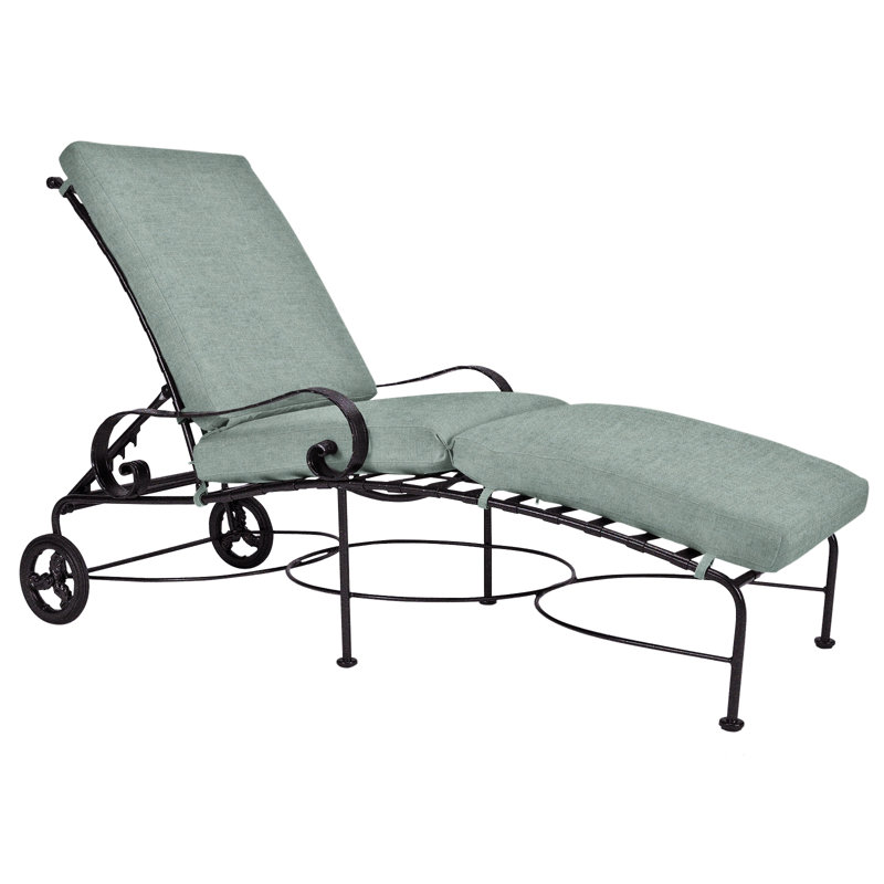 Classico-W Outdoor Chaise Lounge, Graphite, Sash Denim