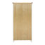 Bibliothèque en bois avec deux bacs de rangement 35,5 x 12 x 71 po