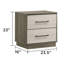 Ensemble de chambre à coucher 4 pièces Helvey-330301468