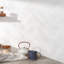 Bianco Dolomite 4x12 Honed Marble Tile