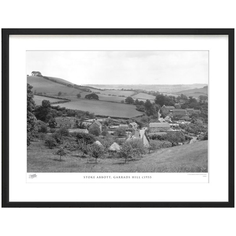 Stoke Abbott, Garrads Hill C1955 1 Piece Single Picture Frame Wall Art, 28cm H x 36cm W x 2.3cm D
