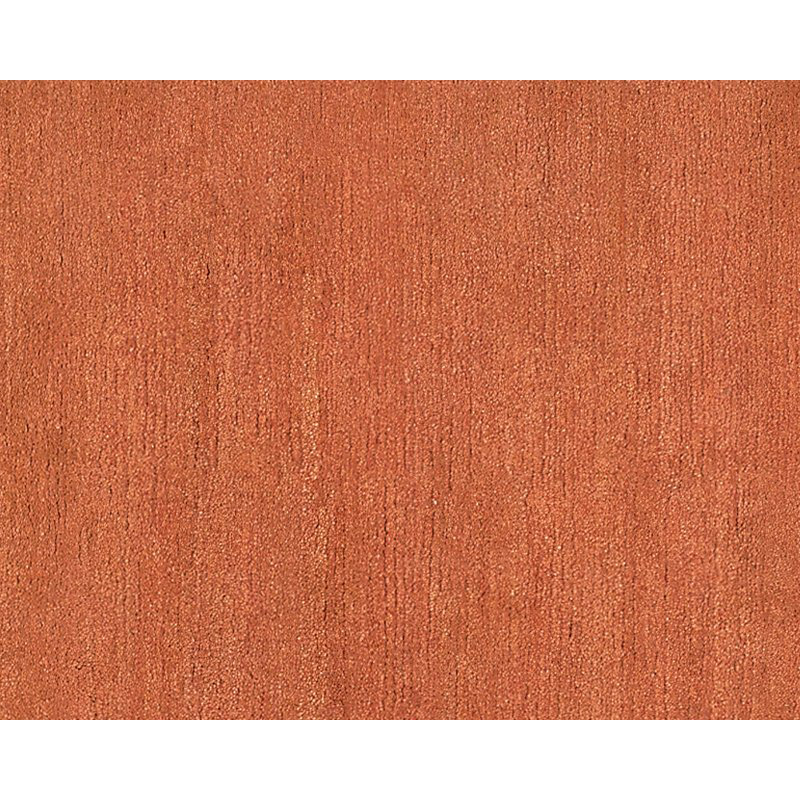 Sprouts Wool Area Rug in Orange, Rectangle 10' x 14'