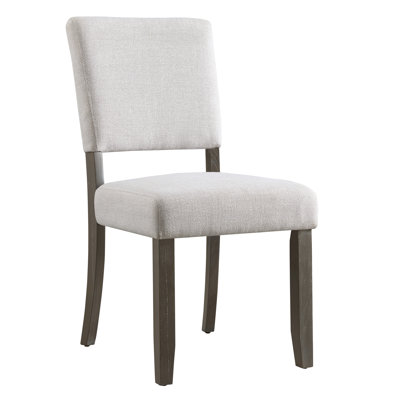 Upholstered Counter Stool with Solid Wood Frame