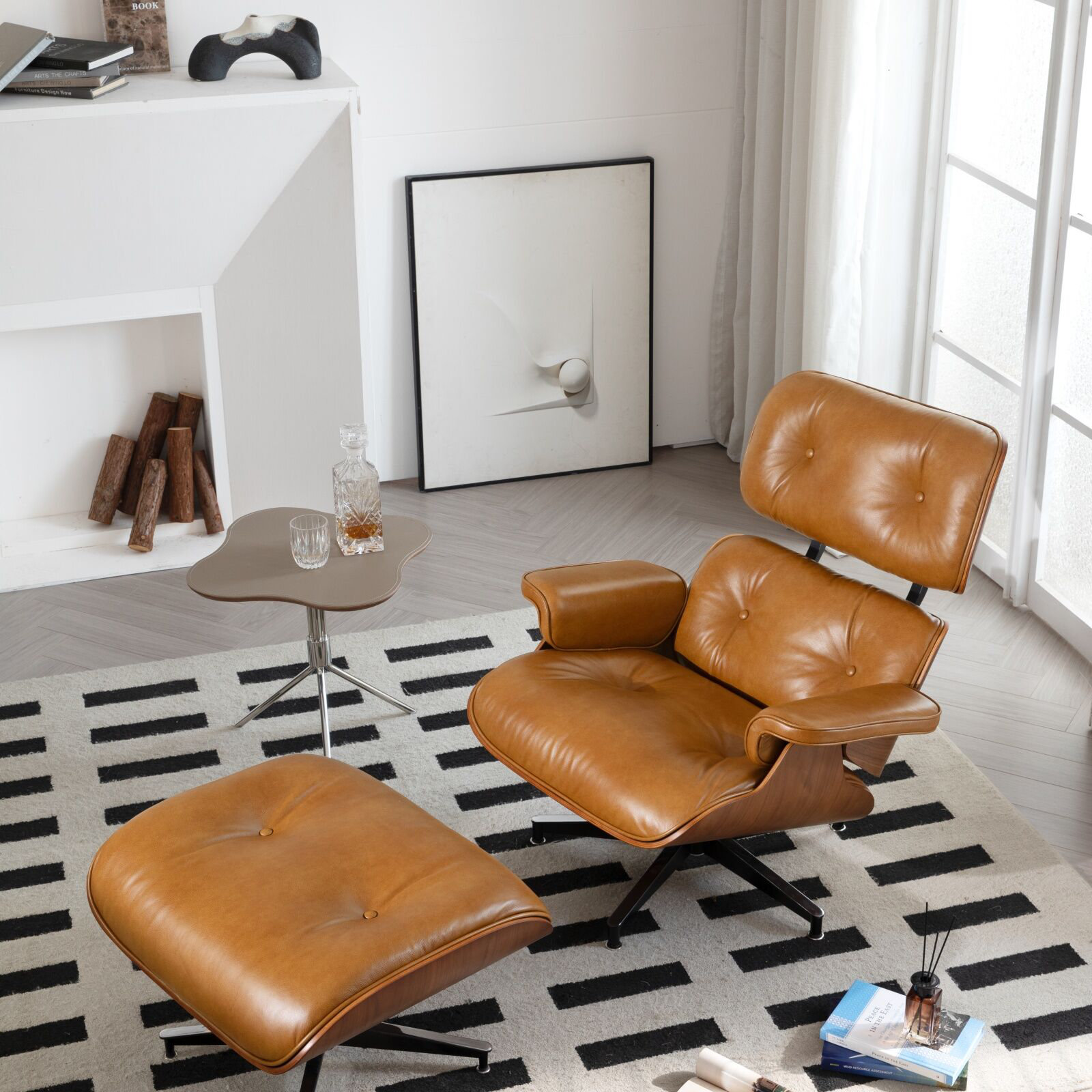 Leather Mid Century Modern Chair Wayfair Accent Chairs Wayfair