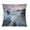 Coussin décoratif à imprimé nautique et côtier The Sunset Sunset Of The Beaches Of Asturias II