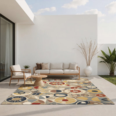 Tapis intérieur et extérieur Retro Flex
