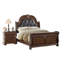 Lit de tête de lit capitonné élégant et traditionnel capitonné pour un décor de chambre classique et luxueux (matelas non inclus)
