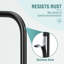 Porte-serviettes mural en acier inoxydable pour organisateur de douche mural avec rangement antirouille
