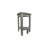 CoastalVogue’s Oasis Shower Caddy Eak Shower Bench with Shlef in Gray Finish-52789020-52789021