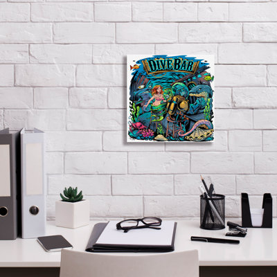 Impression sur toile, "Bonito Dive Bar"
