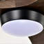 Ventilateur de plafond encastré 52 po noir mat-1401859075-1401859072