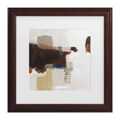"Pamela Munger", rouille américaine, art encadré mat