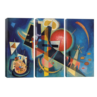 Im Blau by Wassily Kandinsky - Wrapped Canvas Print