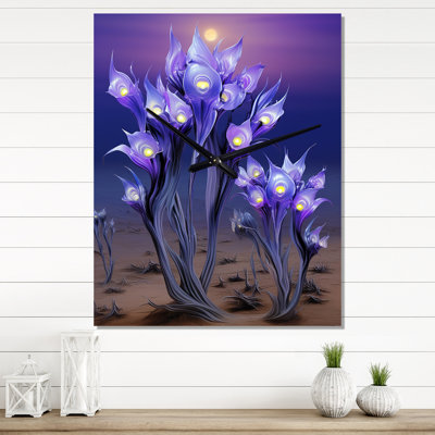 Irra - Blue Bonnets Wall Clock