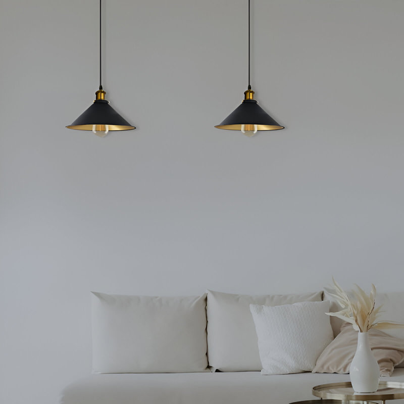 Ammeera 1 - Light Black Pendant, No