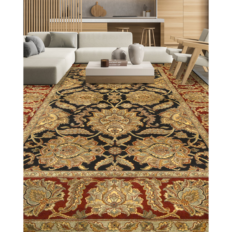 Hand Knotted Wool Oriental Indoor Rug