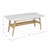 Roseleaf Marble Top Single Coffee Table-1605255479