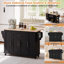 92 cm W Kitchen Island with Top-131255145