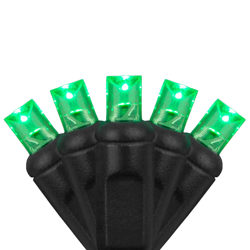 Halloween 70 Light LED String Light, Green