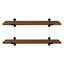 Norridge 2 Piece Bracket Shelf