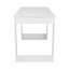 Bureau d'écriture rectangulaire en bois manufacturé H 28,7 "x l 47,2" Eulla-146683479-141188979