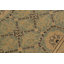 Tapis vert / brun clair en laine noué à la main 8 pi 10 po x 11 pi 10 po Fabrizio