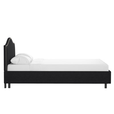 Lit plateforme tapissier Myers