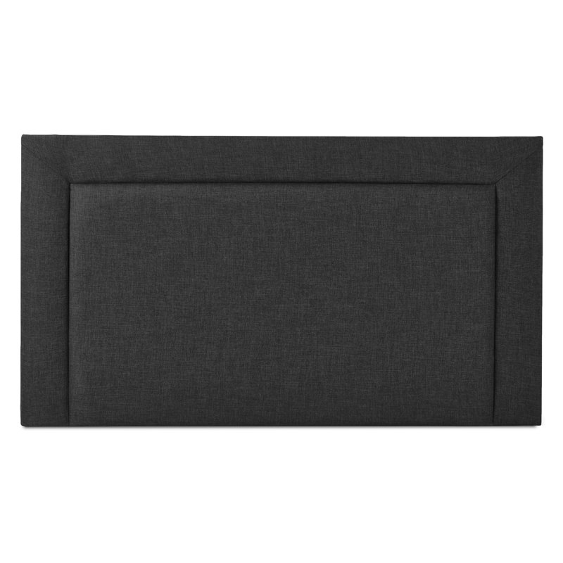 Franciane Upholstered Headboard, Charcoal, Small Single (2'6)