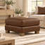 Galaxy Heirloom Quality Ottoman in Buttery Soft 100% Top Grain Leather, Made to Order-449843386