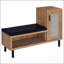 Banc de rangement pour chaussures 1 porte