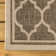Hague Moroccan Trellis Textured Weave Brown/Beige Indoor/Outdoor Rug