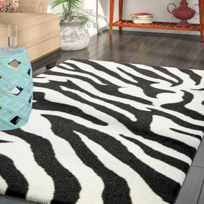 Christoper Hand Tufted Wool Animal Print Rug