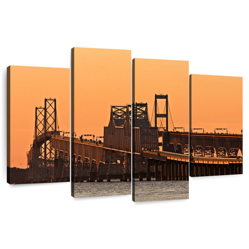 Lilie Chesapeake Bay Bridge, 42" H x 68" W