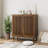 Sideboard Buffet Cabinet with Storage, Farmhouse Buffet Cabinet with Louvered Doors, Wood Coffee Bar Storage Cabinet for Kitchen, Dining Room, Living Room, Entryway, Walnut,31.5" W
