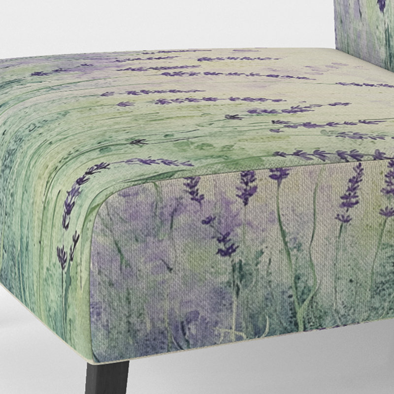 Fauteuil de chambre Lavender Meadow Drift I Lavender, Slipper Armless