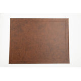 Classic Luxe Rectangular Placemat, Black Onyx, 16.5" X 12.5", Set Of 6