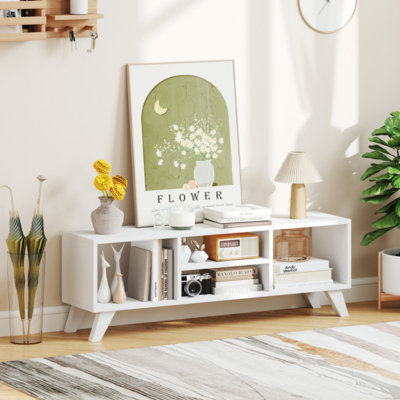 Console multimédia avec pieds surélevés