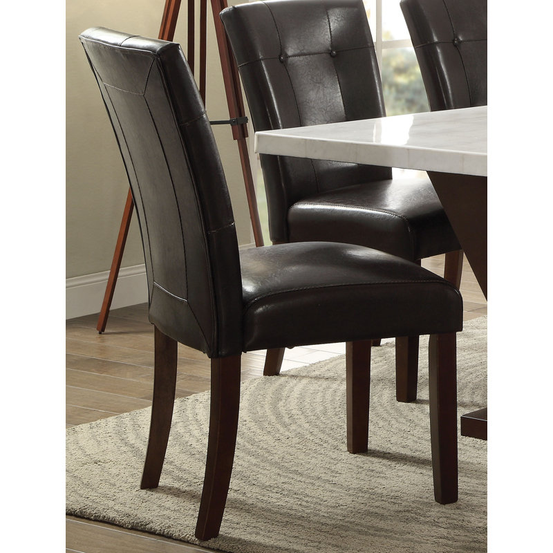 Chaise de salle à manger rembourrée Peasnell