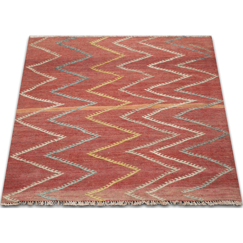Square One-of-a-Kind 3'6" X 3'7" Area Rug
