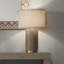 Lampe de table en ciment 25,5 po Mortar