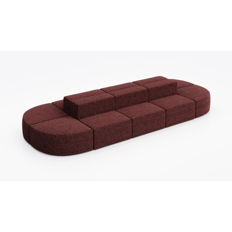 Siège modulaire pour 10 personnes - Tissu, Chardonneret