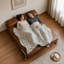 2 Seater Faux Leather Sofa Bed