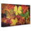 Leaves On An Autumn Forest - Wrapped Canvas Painting-55365260