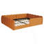 Lit double tapissier sur pied-826845531