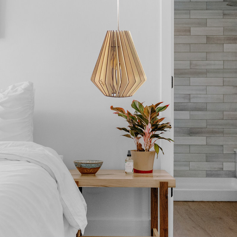 Ambre 1 - Light Pendant, Natural Cord 