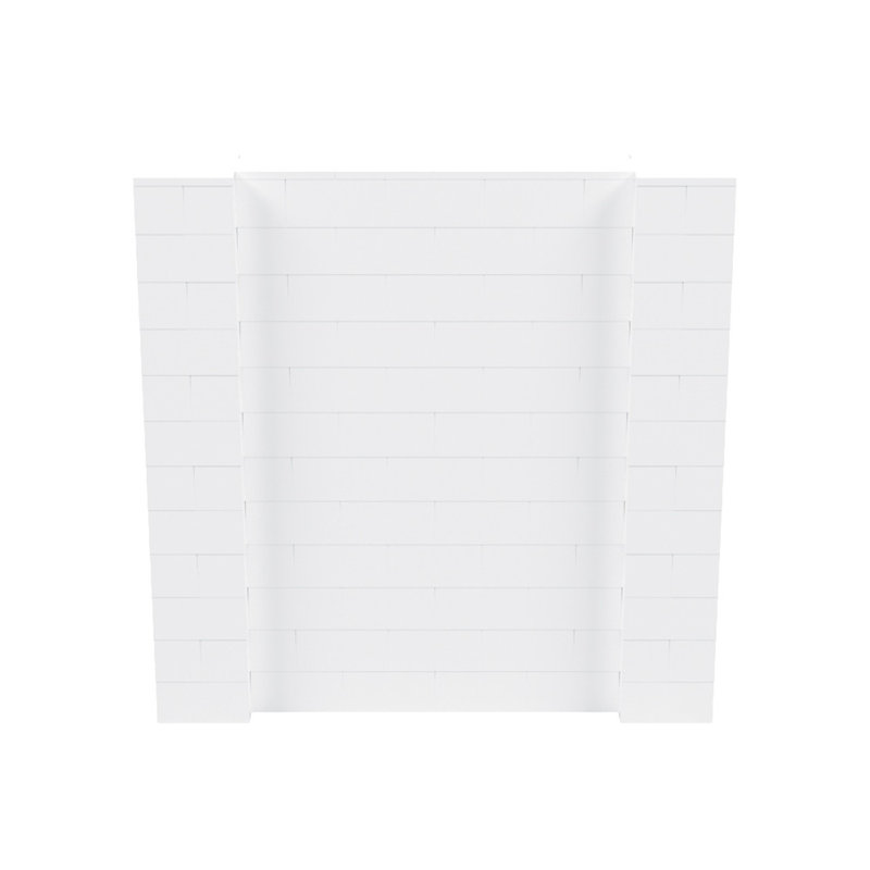 Cloison 1 panneau autoportante, Blanc, H 72 po x l 72 po x P 12 po