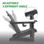 Fauteuil Adirondack d'extérieur inclinable et pliable avec support pour téléphone portable-1101876349-1096097369