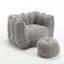 Fauteuil ean Bag avec repose-pieds-517412334