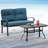 Craigmore 2 - Person Patio Conversation Sets with Cushions-1707101419